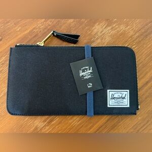 Herschel Supply Company Black and Gold Wallet